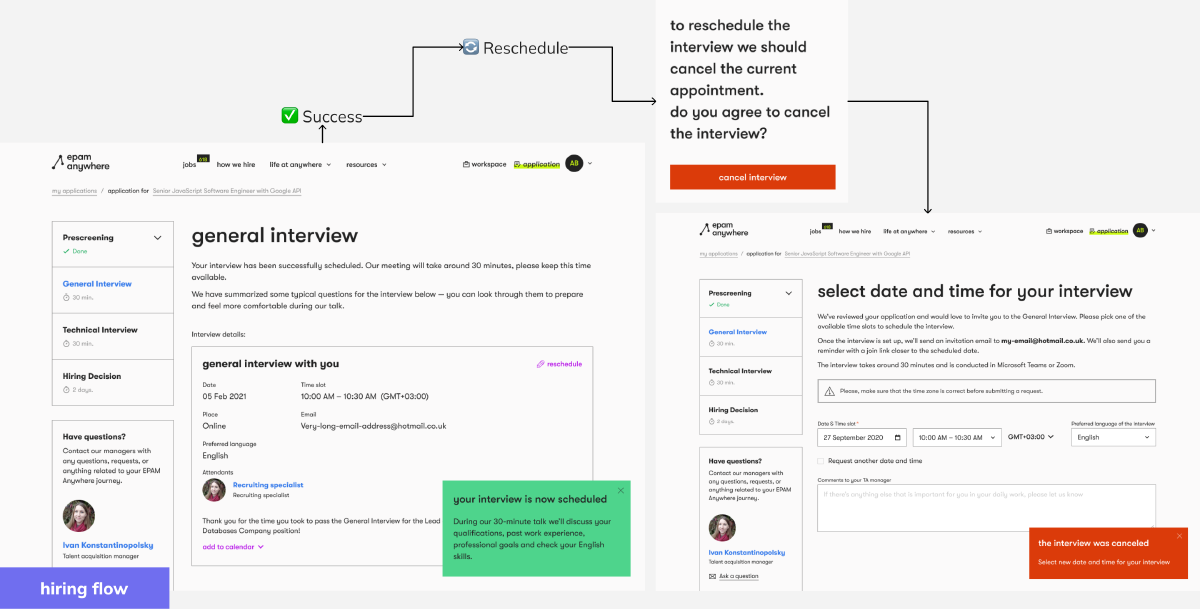 EPAM Hiring flow 2